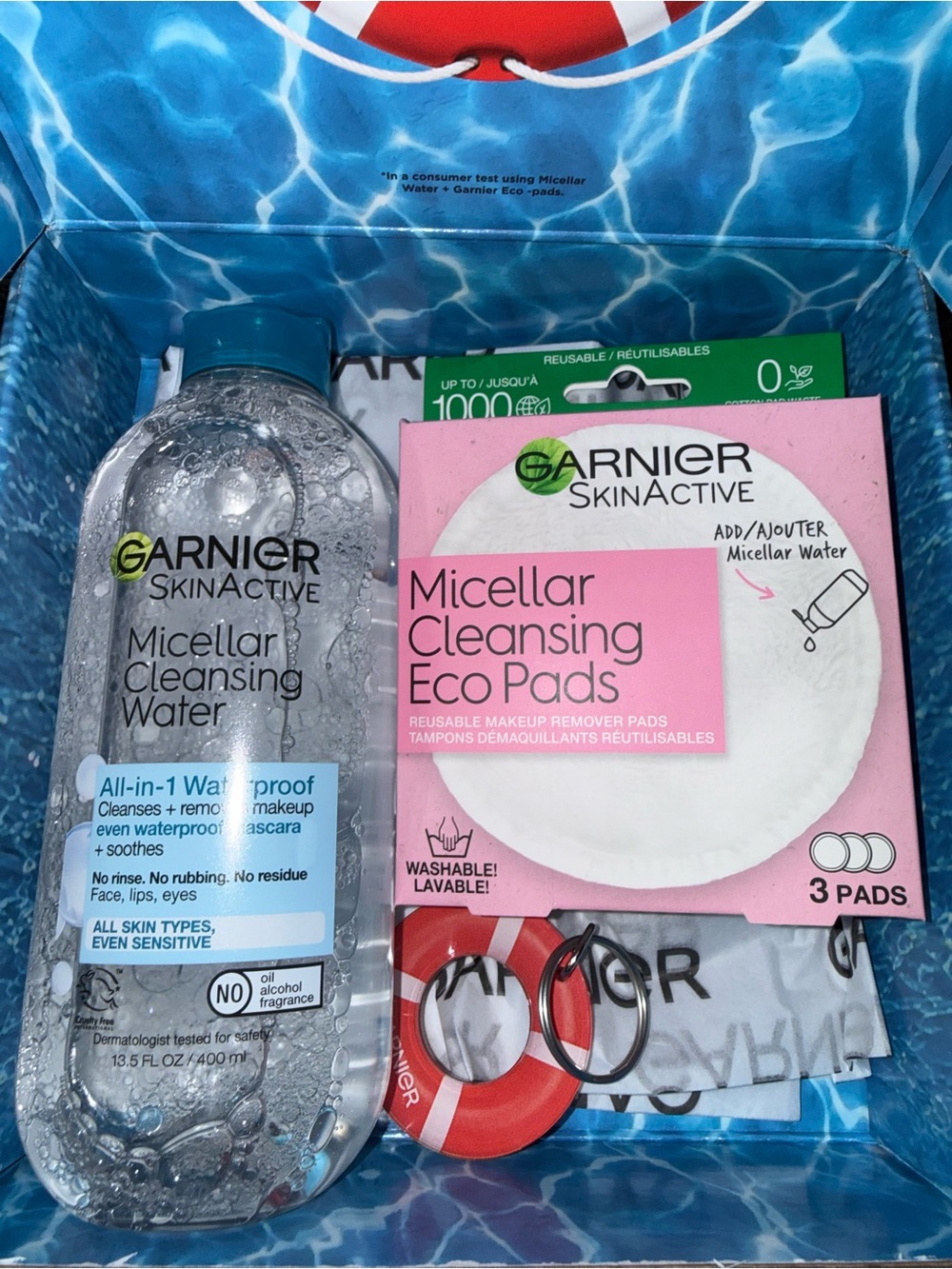 Garnier SkinActive Micellar Cleansing Water & Eco Pads